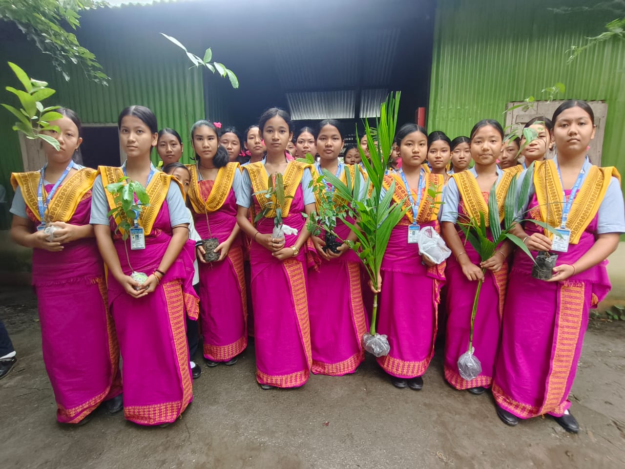 Saplings in Hand, Dokhona with Pride